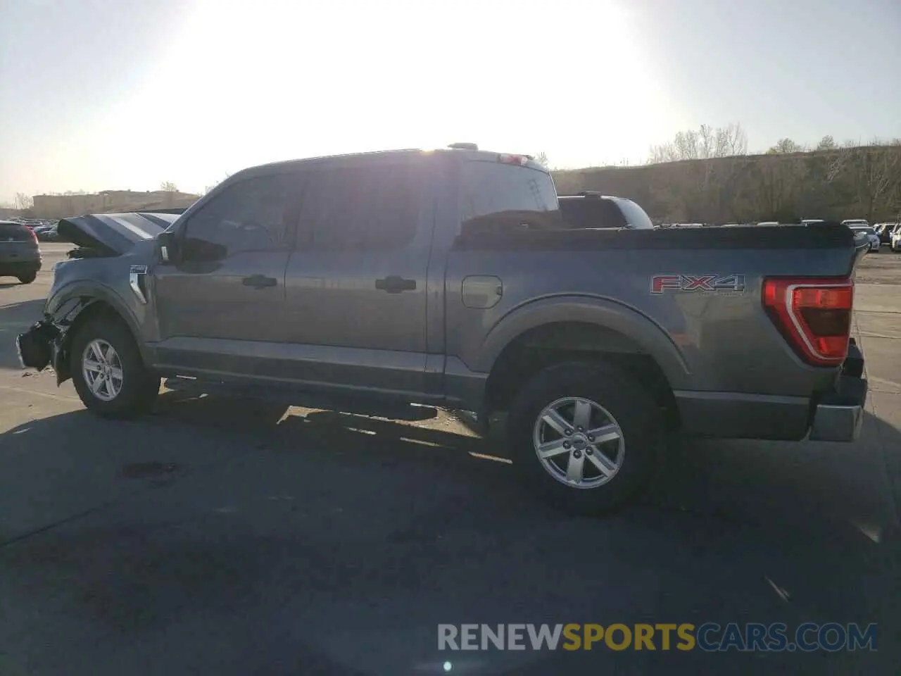 2 Photograph of a damaged car 1FTFW1E89NKE01944 FORD F-150 2022