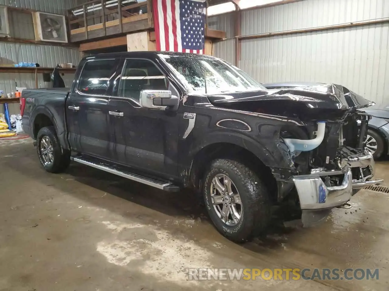4 Photograph of a damaged car 1FTFW1E89NKE17674 FORD F-150 2022