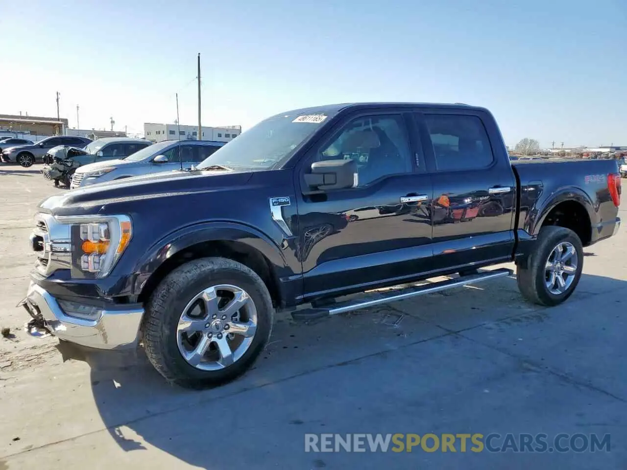 1 Photograph of a damaged car 1FTFW1E89NKF09948 FORD F-150 2022