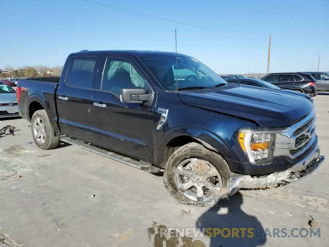 4 Photograph of a damaged car 1FTFW1E89NKF09948 FORD F-150 2022