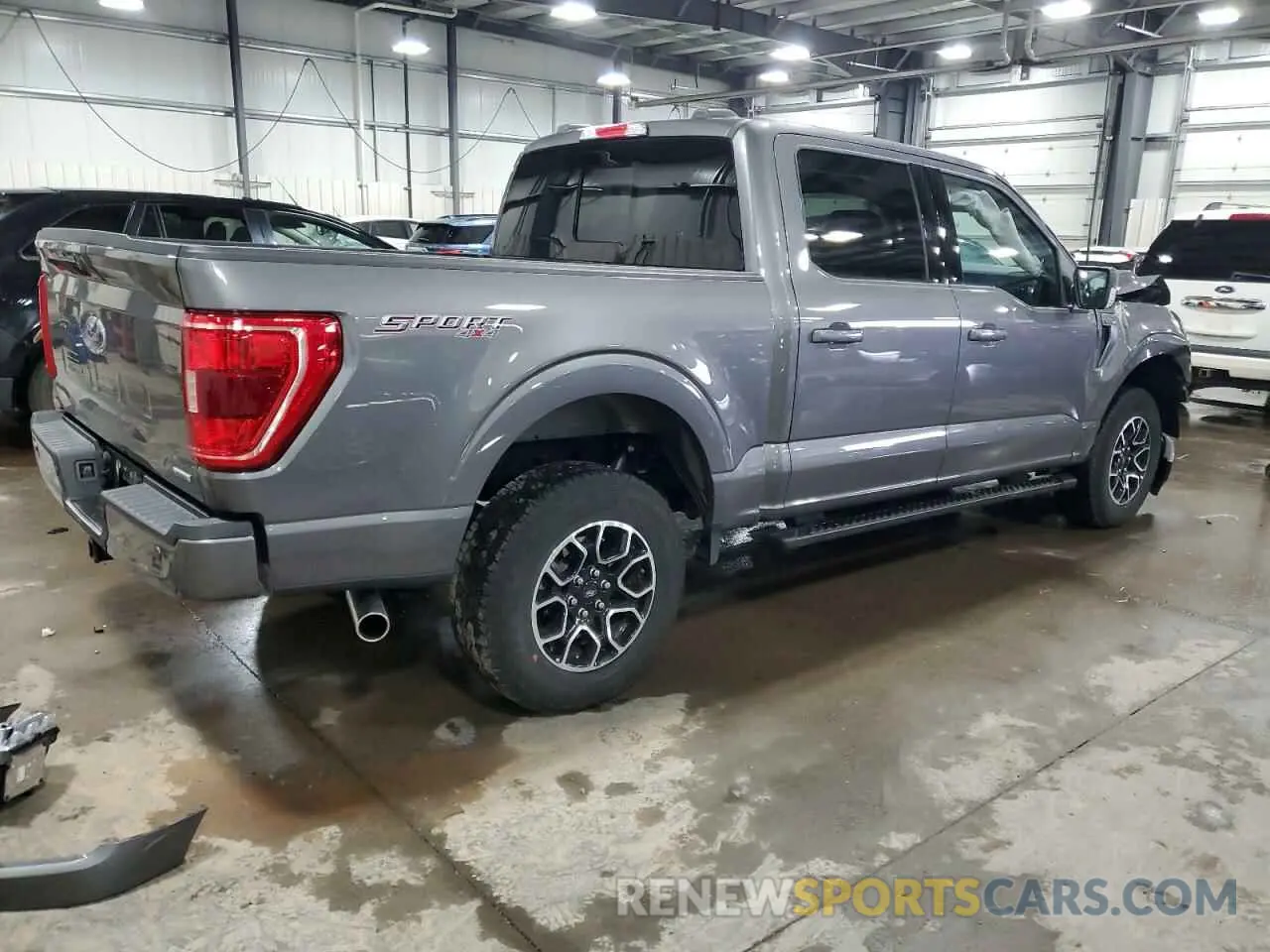 3 Photograph of a damaged car 1FTFW1E89NKF23137 FORD F-150 2022
