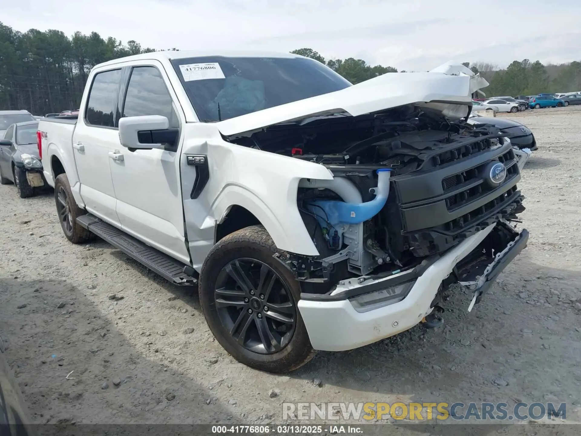 1 Photograph of a damaged car 1FTFW1E8XNFA40166 FORD F-150 2022