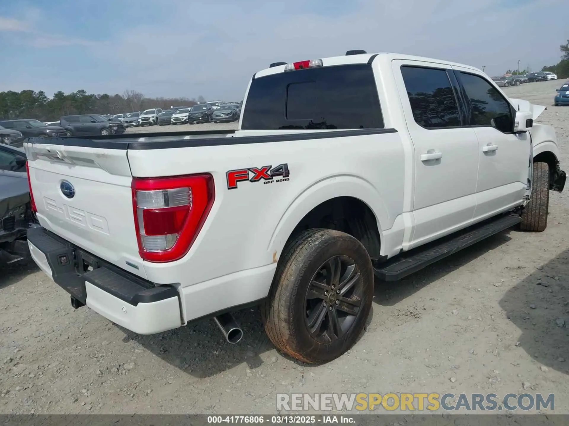 4 Photograph of a damaged car 1FTFW1E8XNFA40166 FORD F-150 2022
