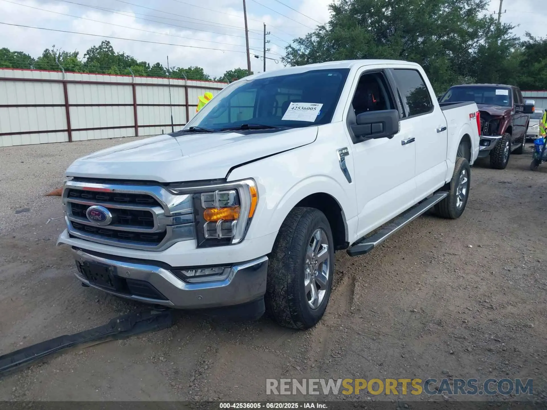 2 Photograph of a damaged car 1FTFW1E8XNFA67531 FORD F-150 2022