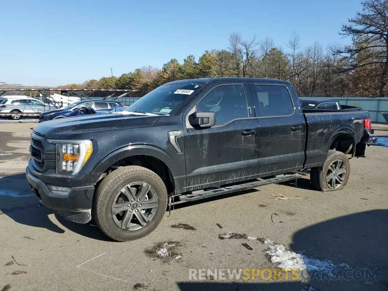 1 Photograph of a damaged car 1FTFW1E8XNFC39458 FORD F-150 2022