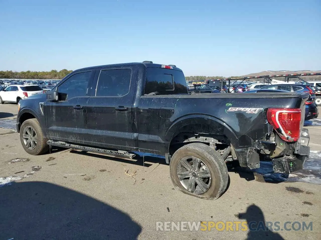 2 Photograph of a damaged car 1FTFW1E8XNFC39458 FORD F-150 2022