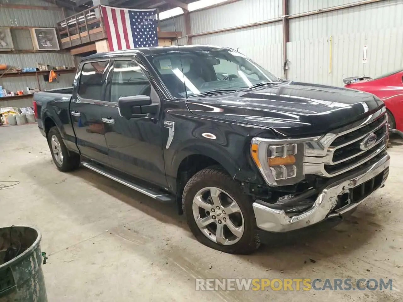 4 Photograph of a damaged car 1FTFW1E8XNKD98360 FORD F-150 2022