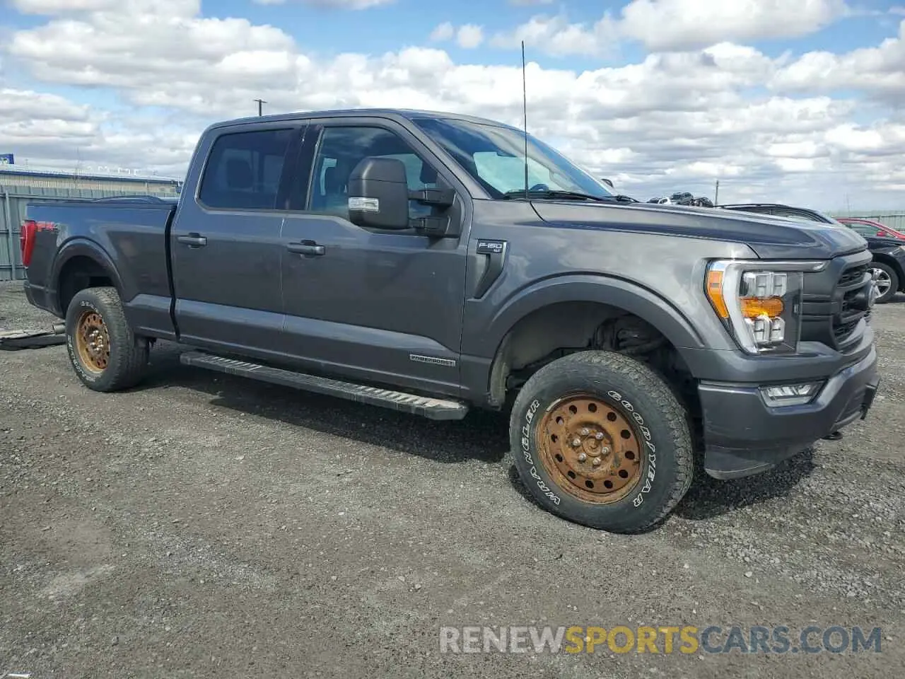 4 Photograph of a damaged car 1FTFW1ED0NFA33630 FORD F-150 2022