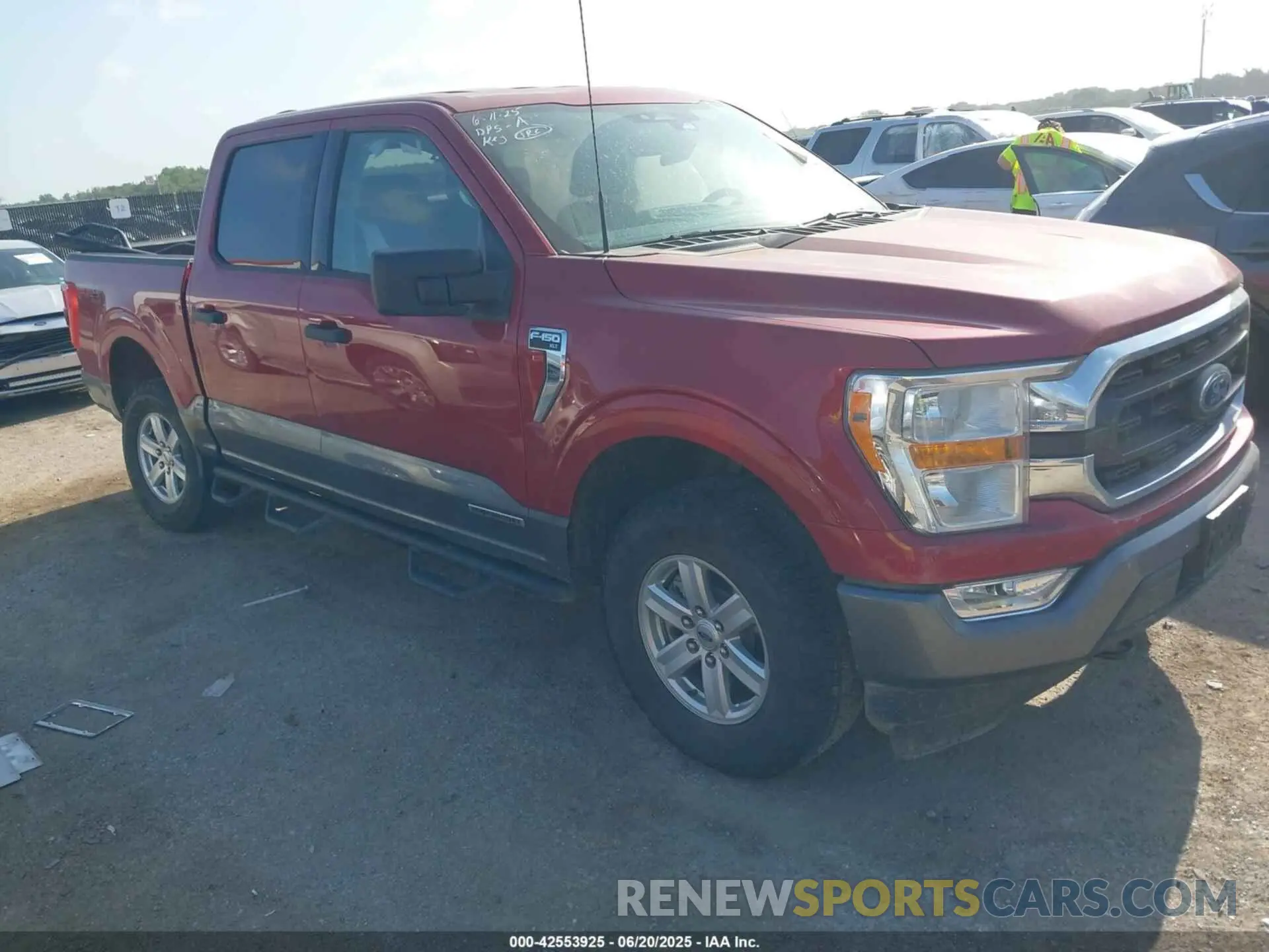 1 Photograph of a damaged car 1FTFW1ED3NFB53745 FORD F-150 2022