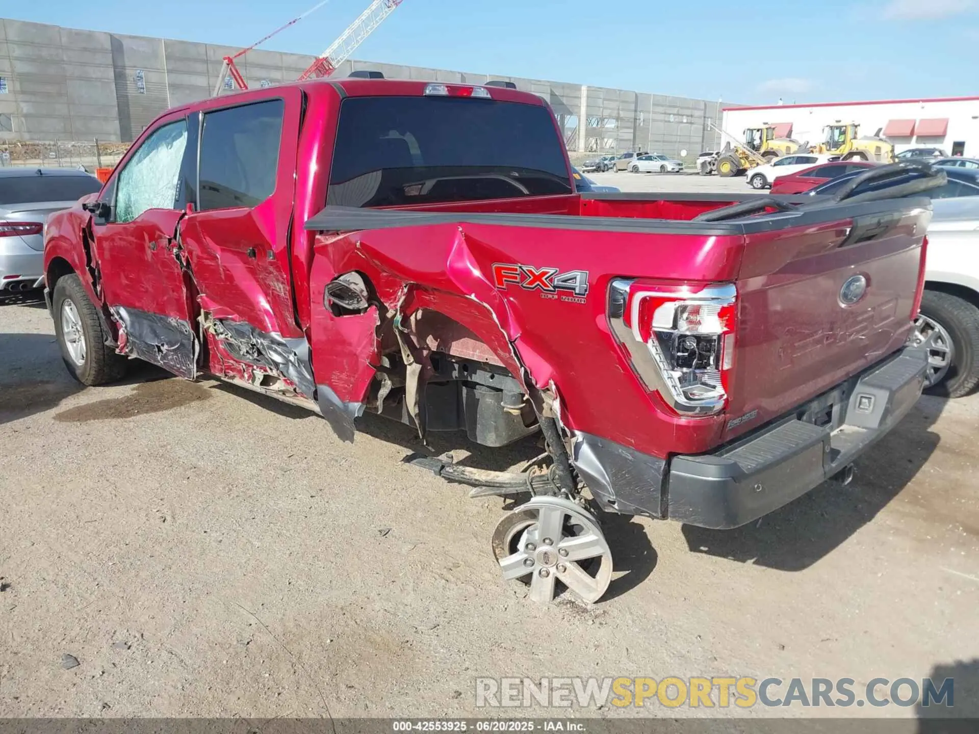 3 Photograph of a damaged car 1FTFW1ED3NFB53745 FORD F-150 2022
