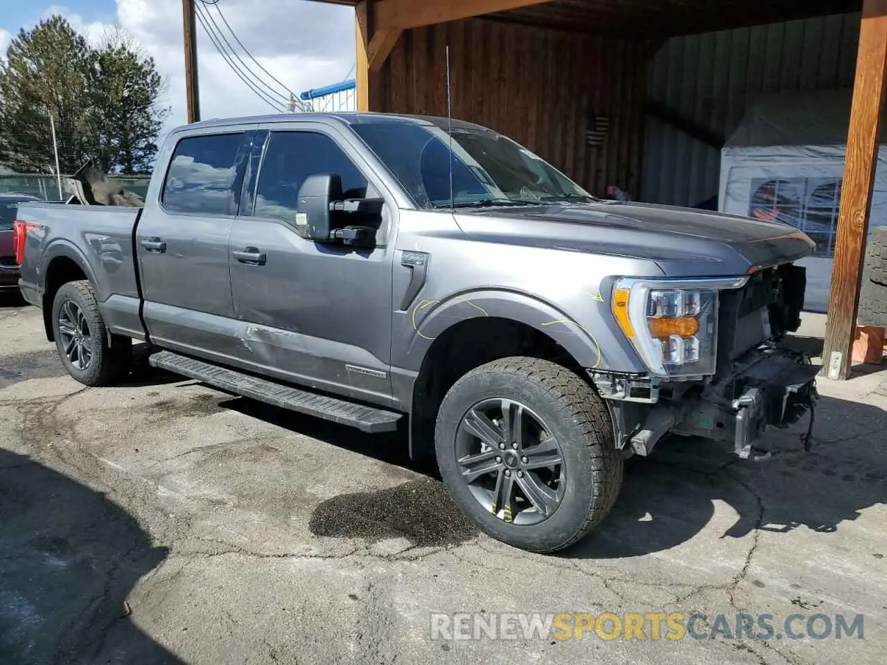 4 Photograph of a damaged car 1FTFW1ED4NFA92048 FORD F-150 2022
