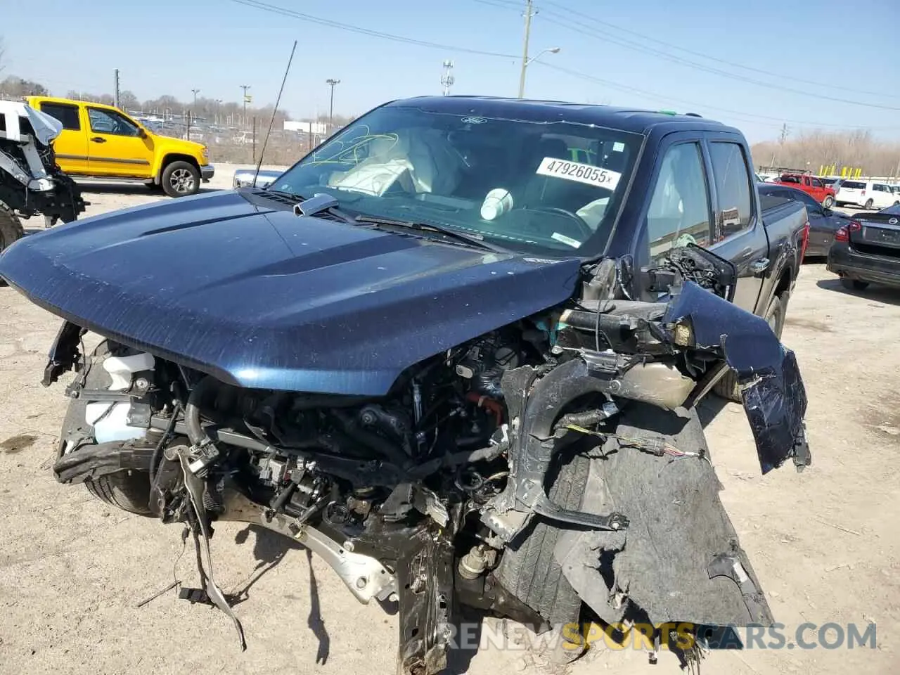 1 Photograph of a damaged car 1FTFW1ED5NFB06202 FORD F-150 2022