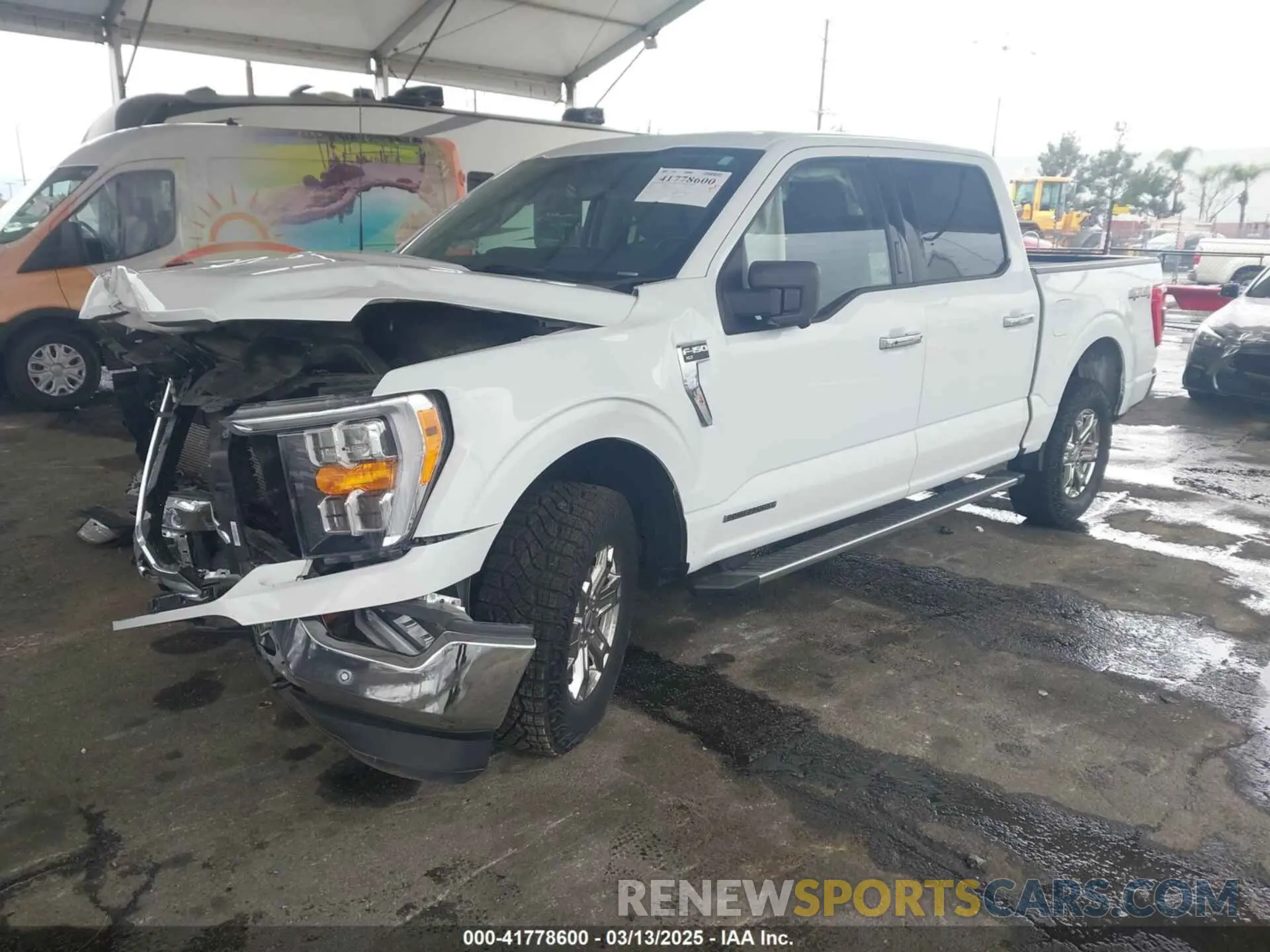 2 Photograph of a damaged car 1FTFW1ED7NFB06461 FORD F-150 2022