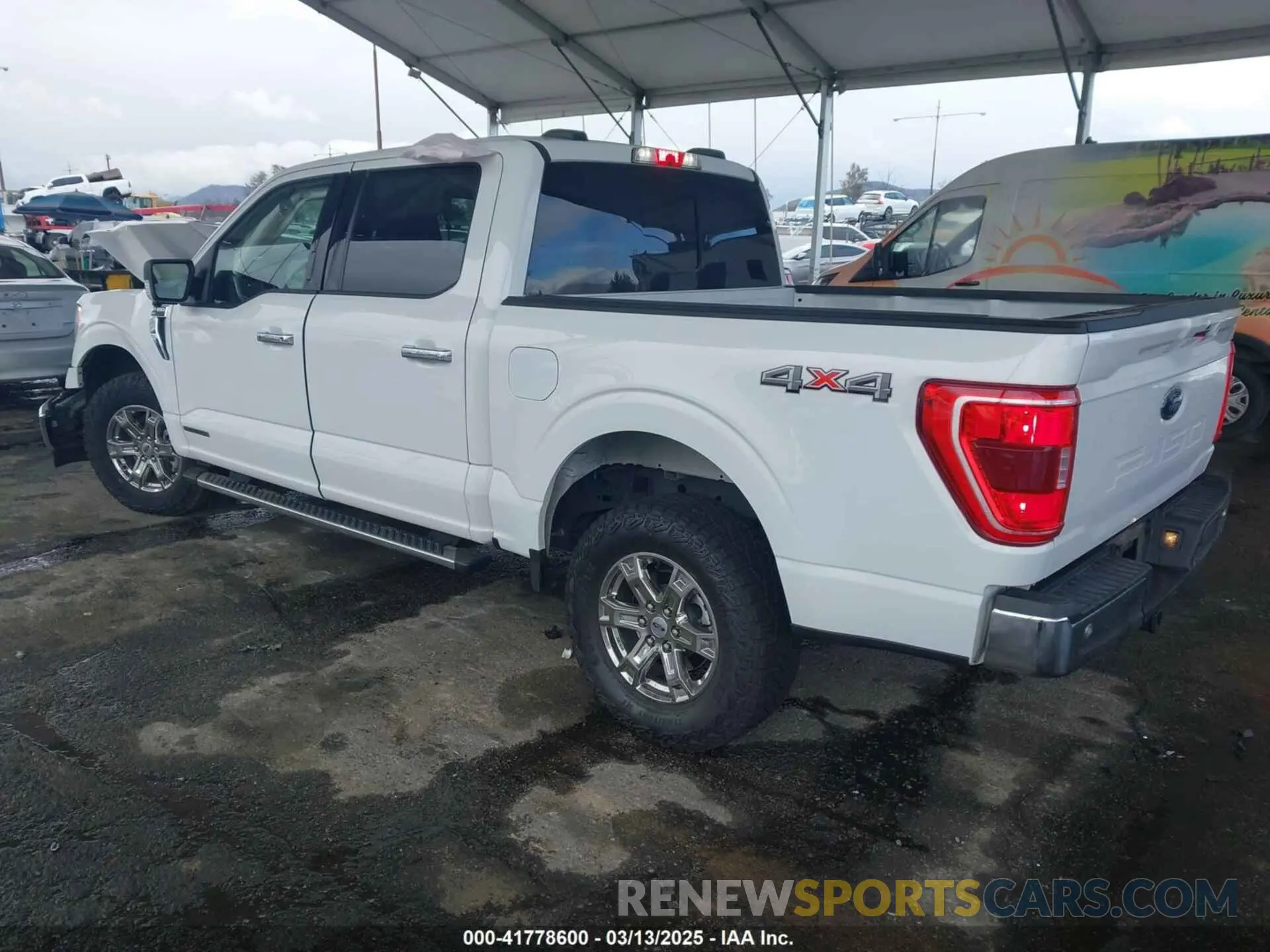 3 Photograph of a damaged car 1FTFW1ED7NFB06461 FORD F-150 2022