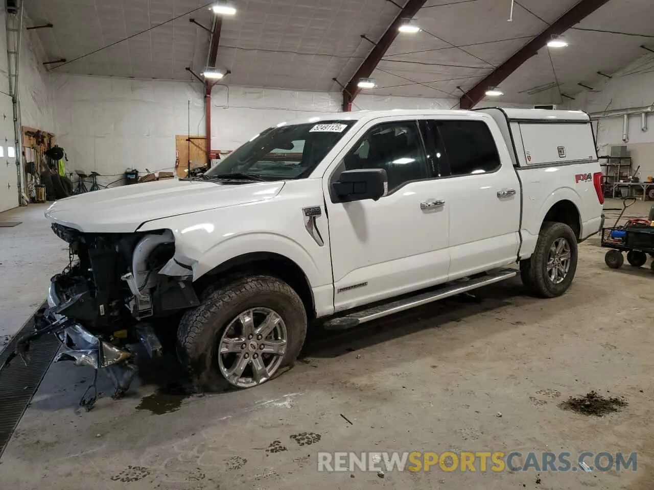 1 Photograph of a damaged car 1FTFW1ED7NFB74517 FORD F-150 2022