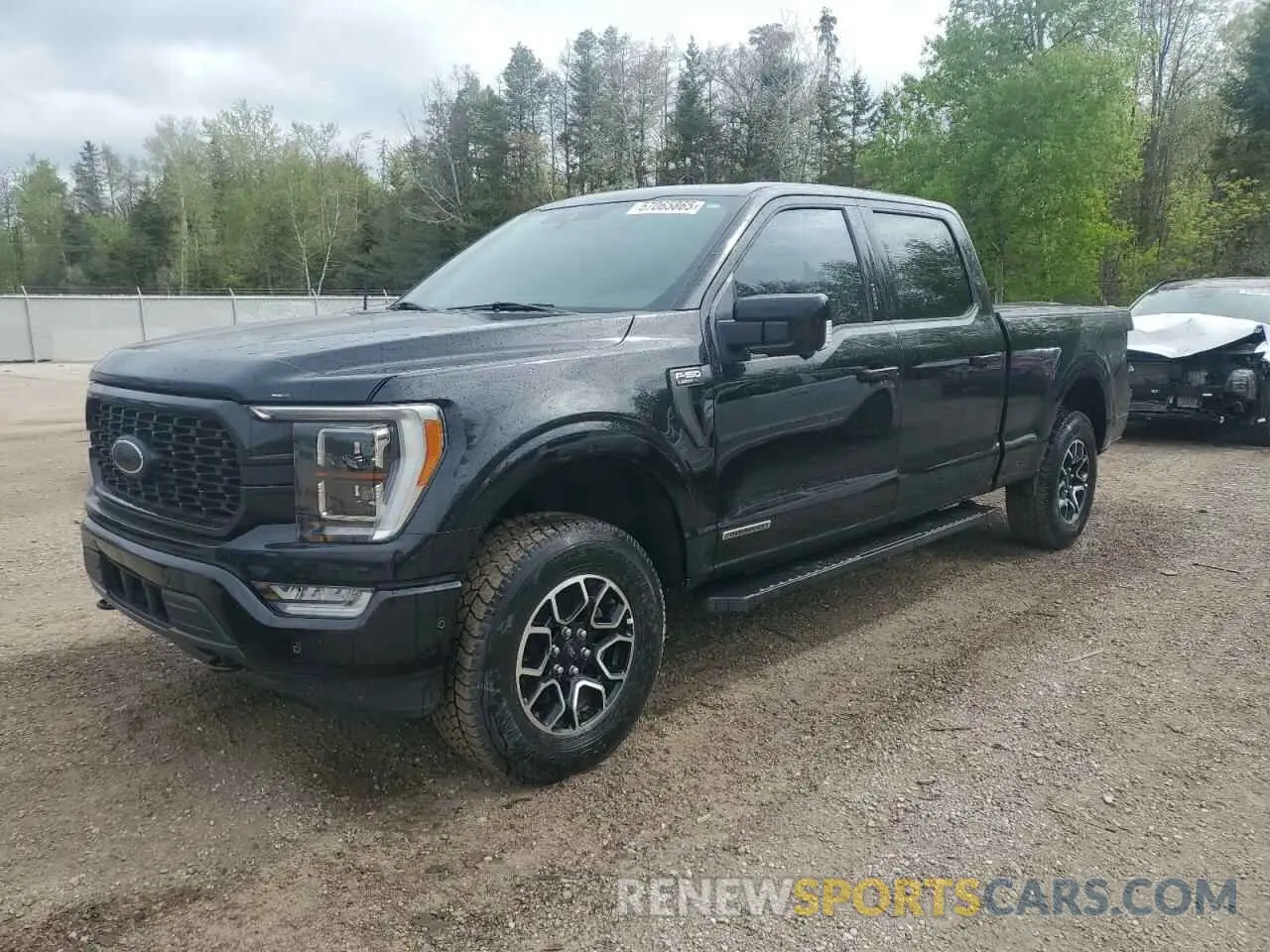 1 Photograph of a damaged car 1FTFW1ED8NFA54368 FORD F-150 2022