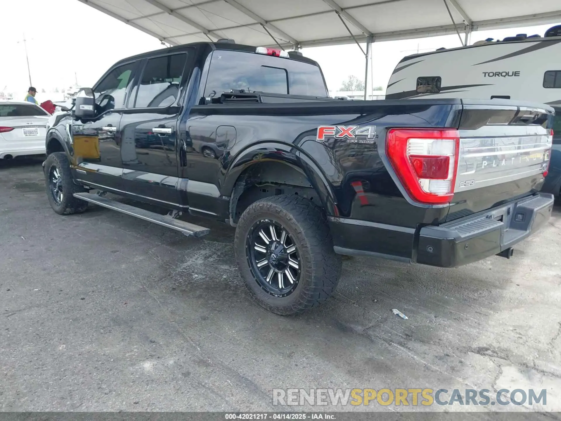 3 Photograph of a damaged car 1FTFW1ED8NFC40797 FORD F-150 2022