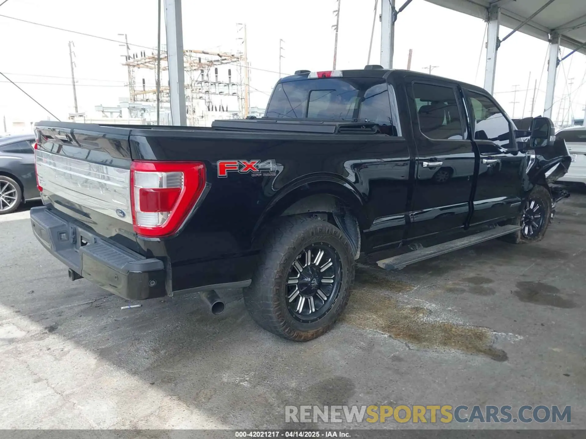 4 Photograph of a damaged car 1FTFW1ED8NFC40797 FORD F-150 2022