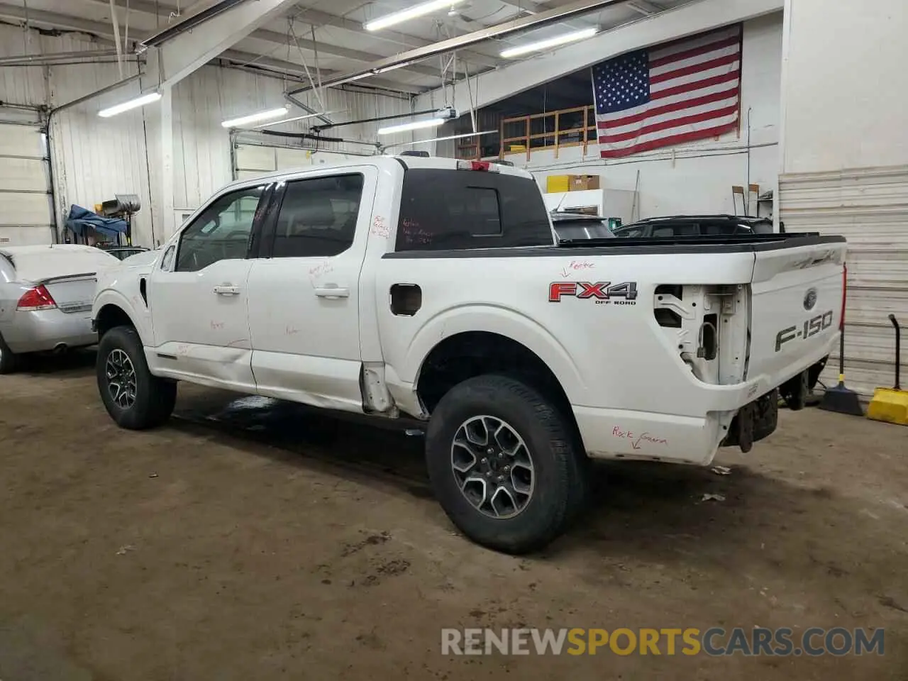 2 Photograph of a damaged car 1FTFW1ED9NFB51997 FORD F-150 2022