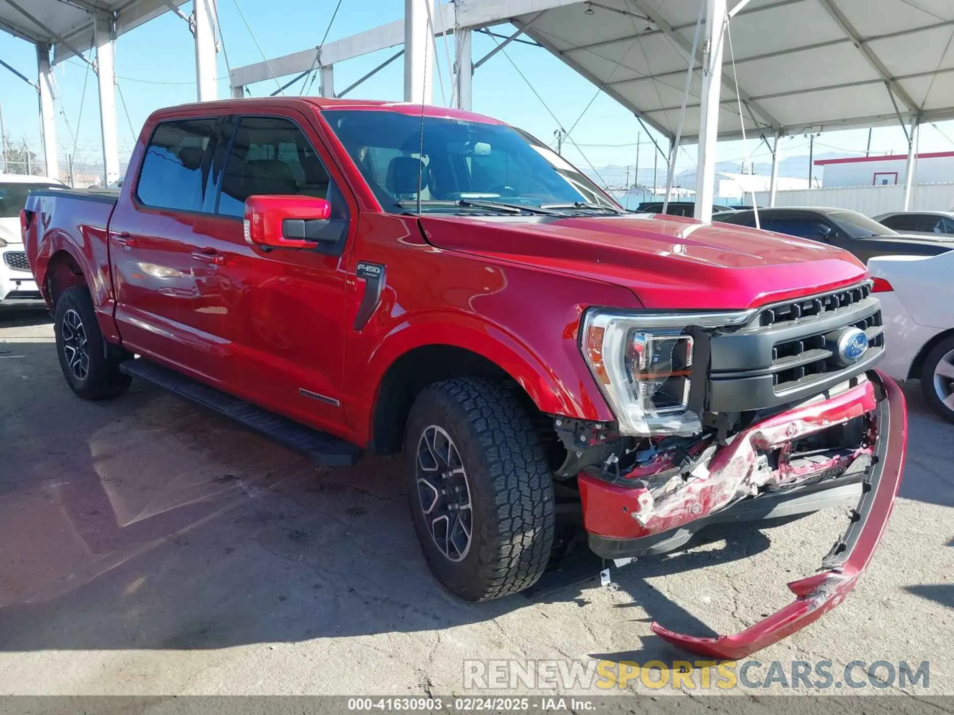 1 Photograph of a damaged car 1FTFW1EDXNFA50015 FORD F-150 2022