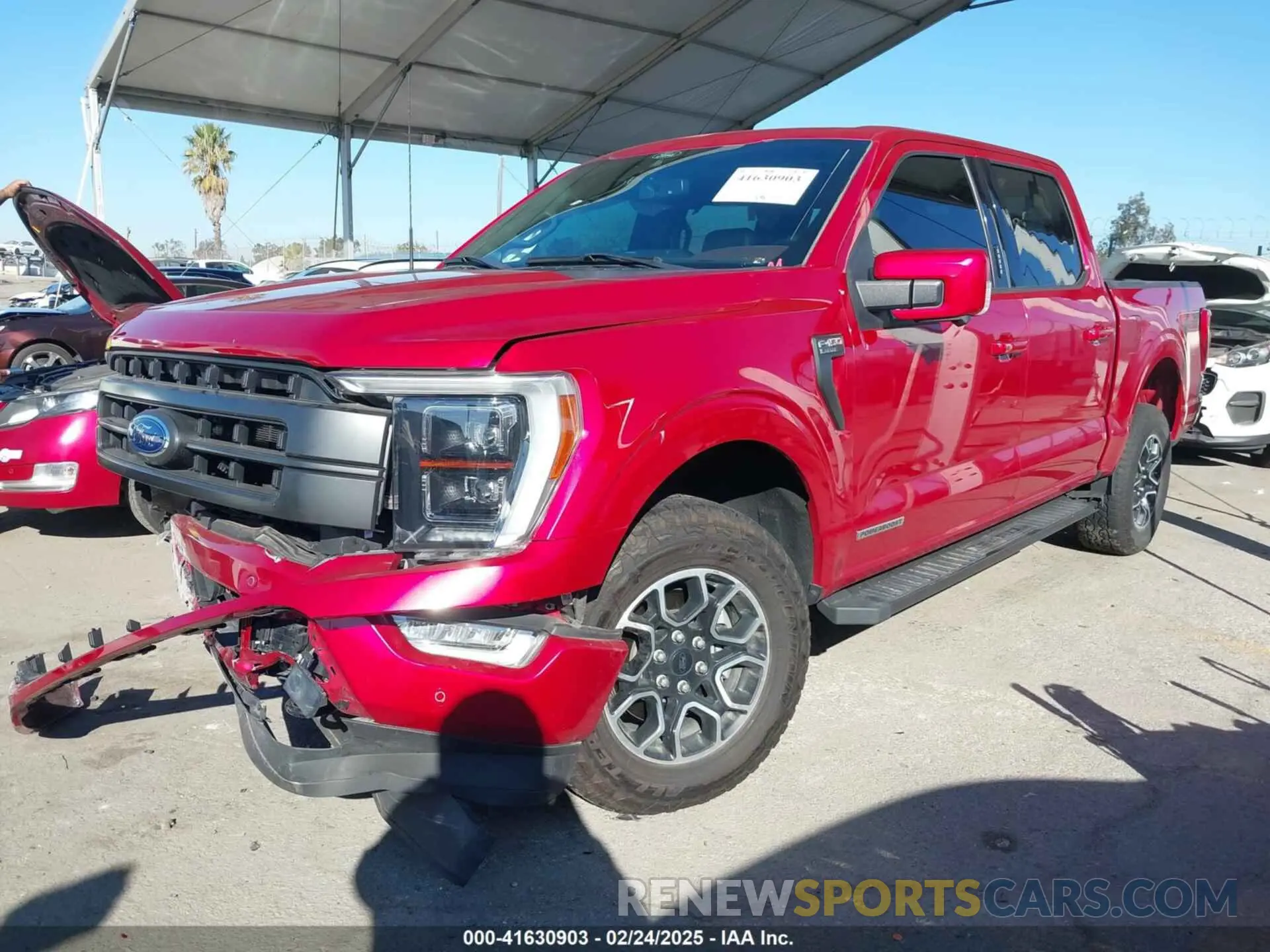 2 Photograph of a damaged car 1FTFW1EDXNFA50015 FORD F-150 2022