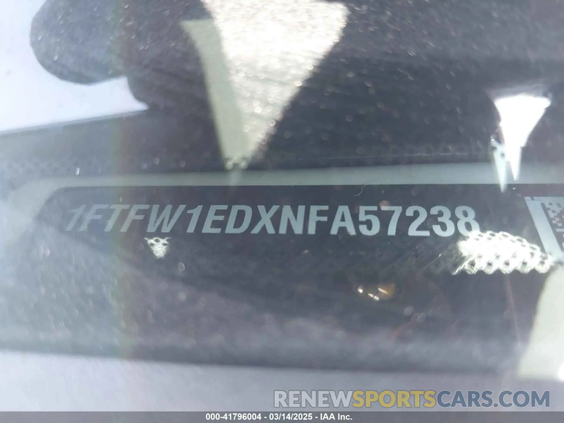 17 Photograph of a damaged car 1FTFW1EDXNFA57238 FORD F-150 2022