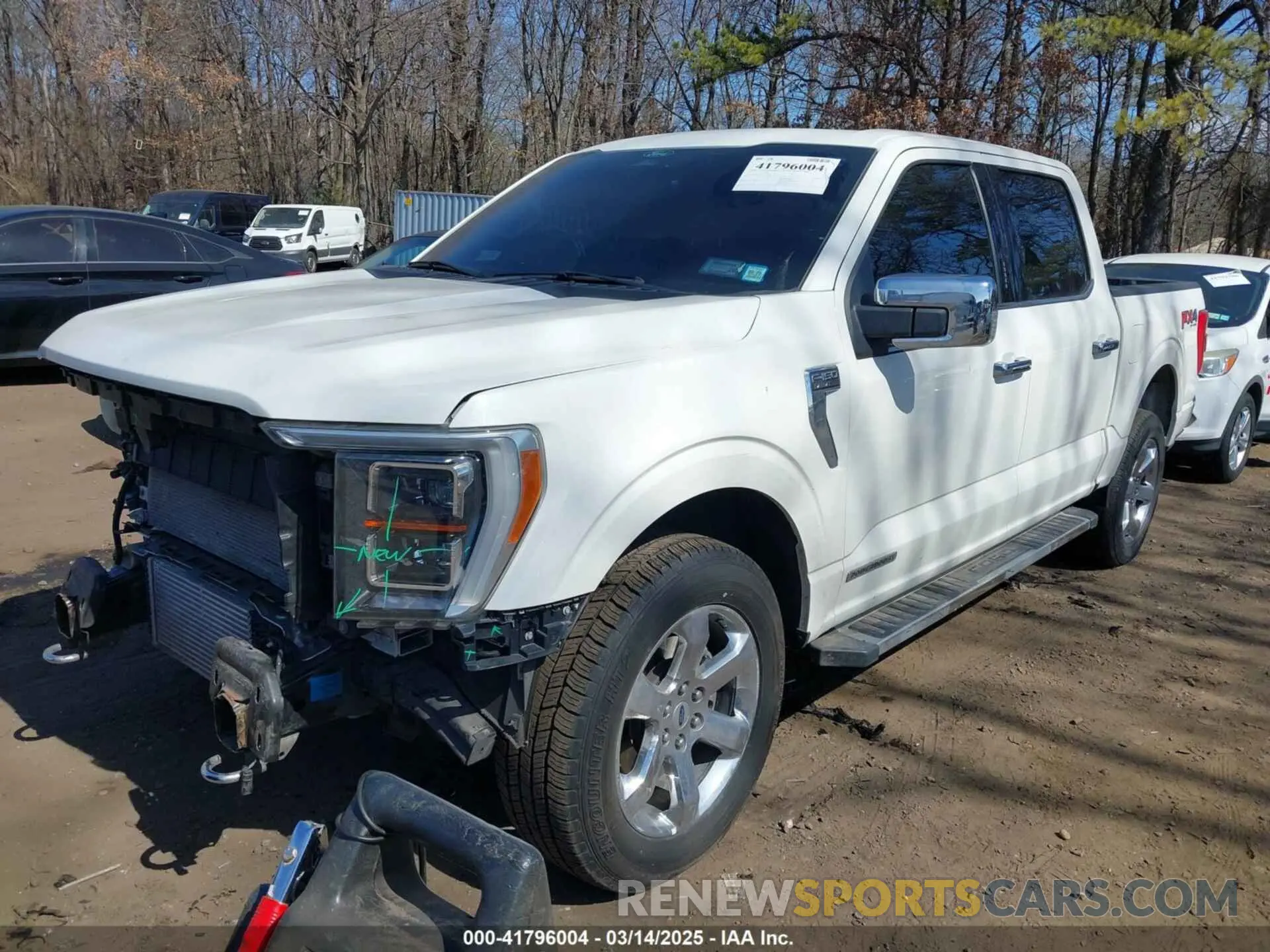 2 Photograph of a damaged car 1FTFW1EDXNFA57238 FORD F-150 2022