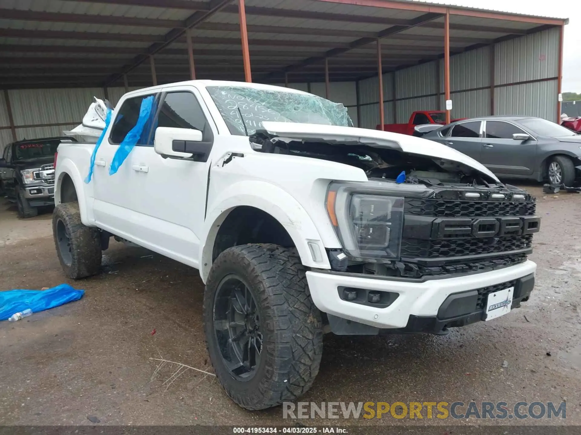 1 Photograph of a damaged car 1FTFW1RG3NFB15405 FORD F-150 2022