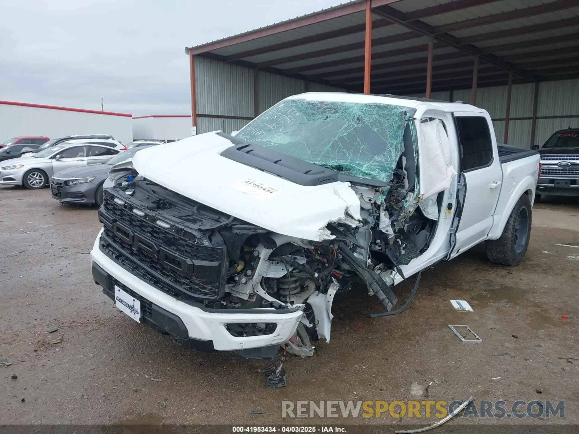 2 Photograph of a damaged car 1FTFW1RG3NFB15405 FORD F-150 2022