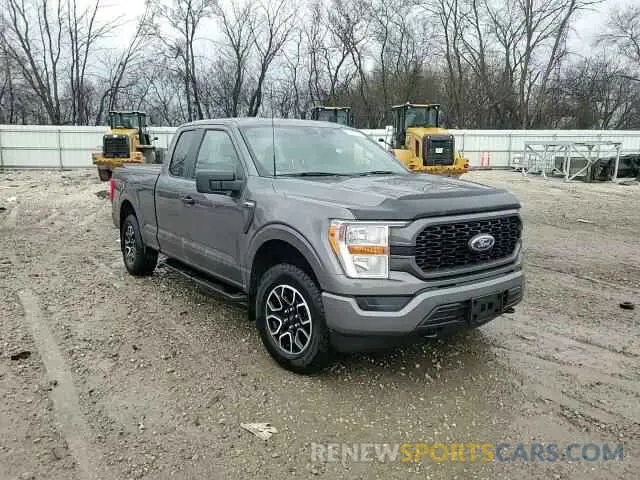 13 Photograph of a damaged car 1FTFX1E51NFA24893 FORD F-150 2022
