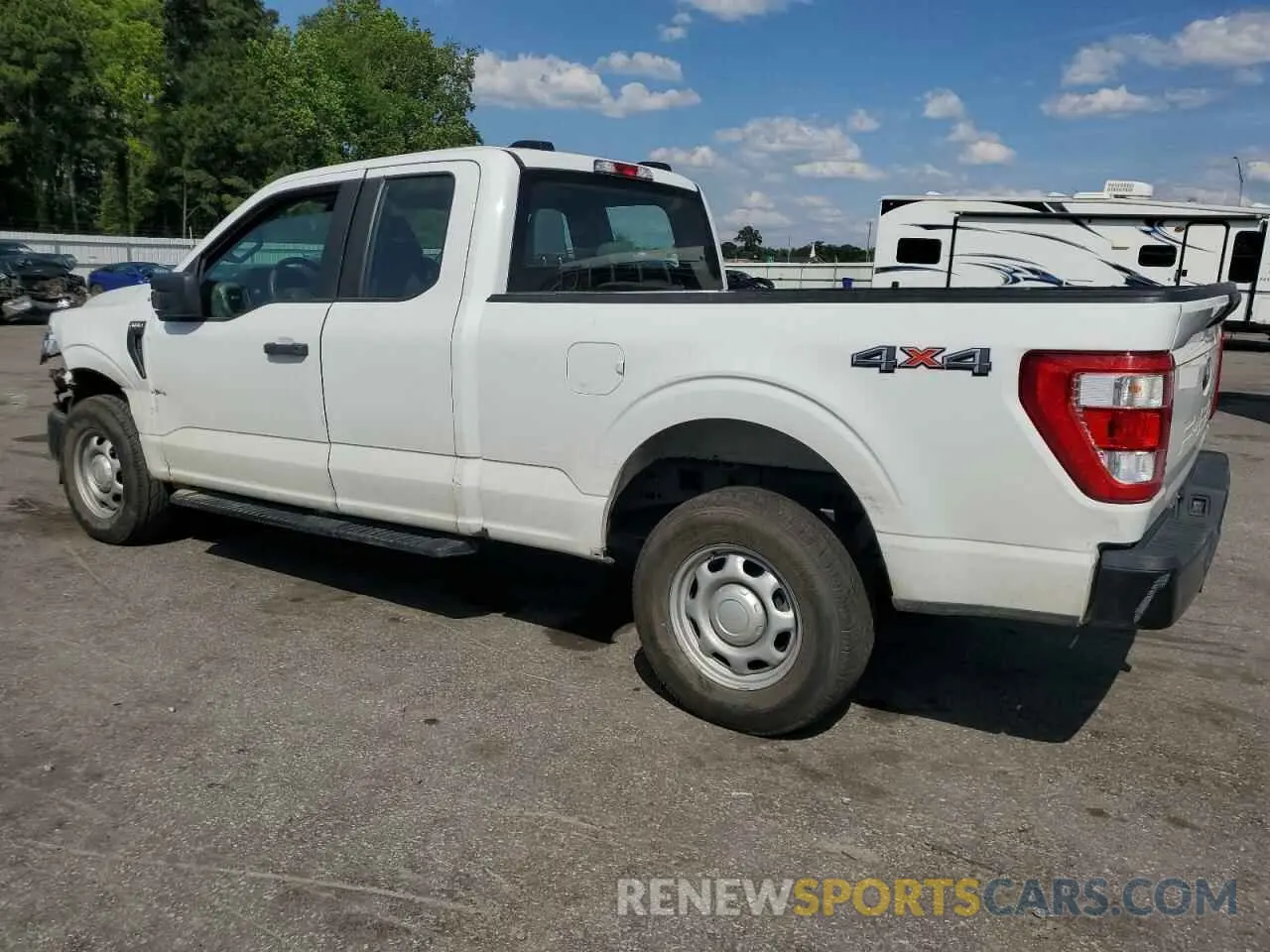 2 Photograph of a damaged car 1FTFX1E51NFA73401 FORD F-150 2022