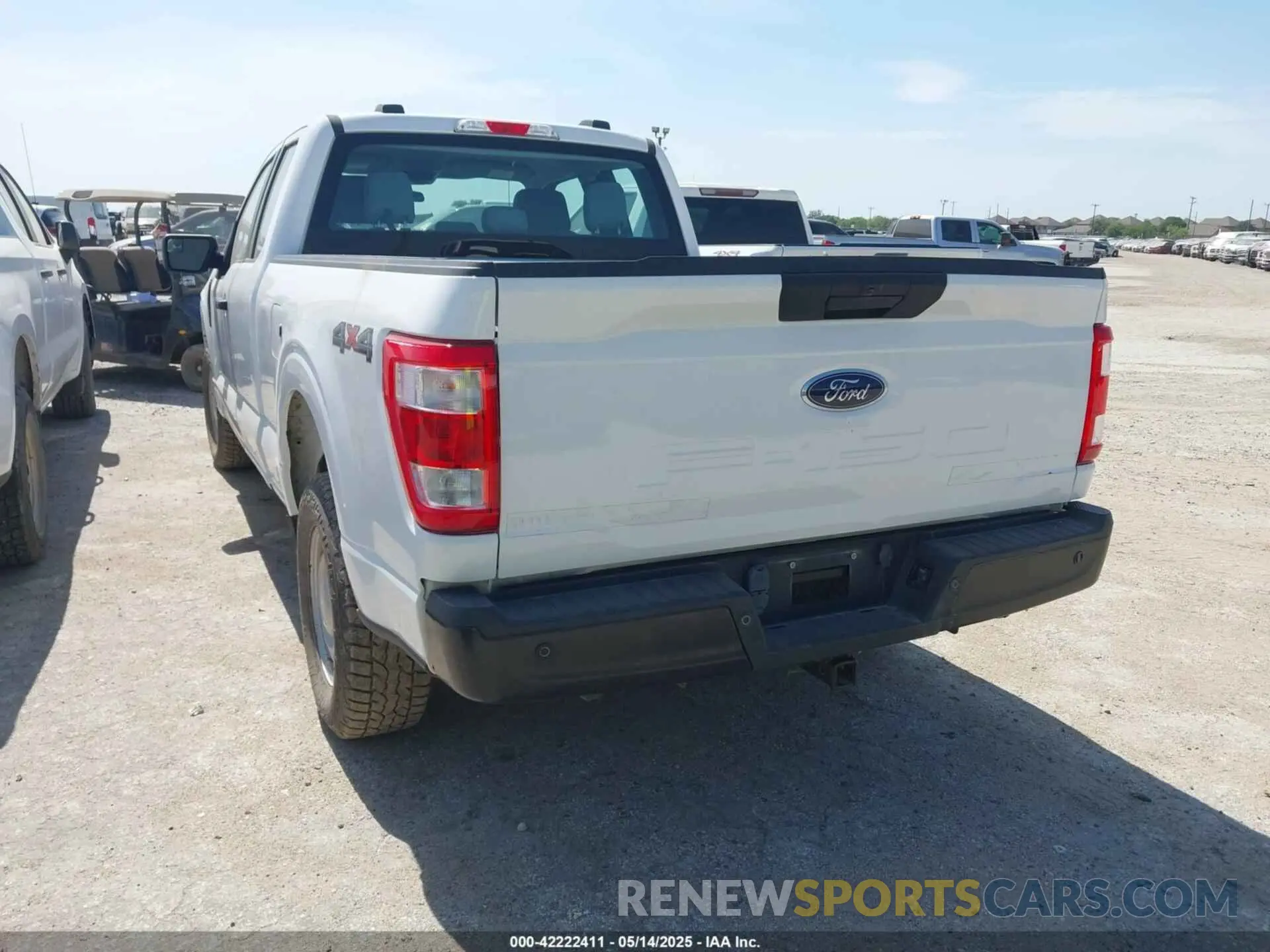 3 Photograph of a damaged car 1FTFX1E51NKD43881 FORD F-150 2022
