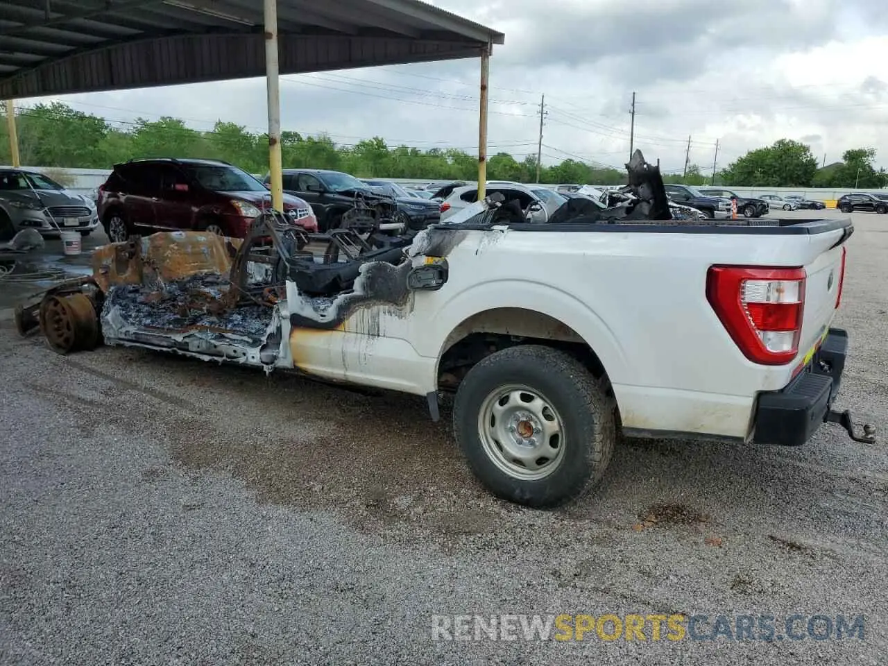 2 Photograph of a damaged car 1FTFX1E53NKD10526 FORD F-150 2022