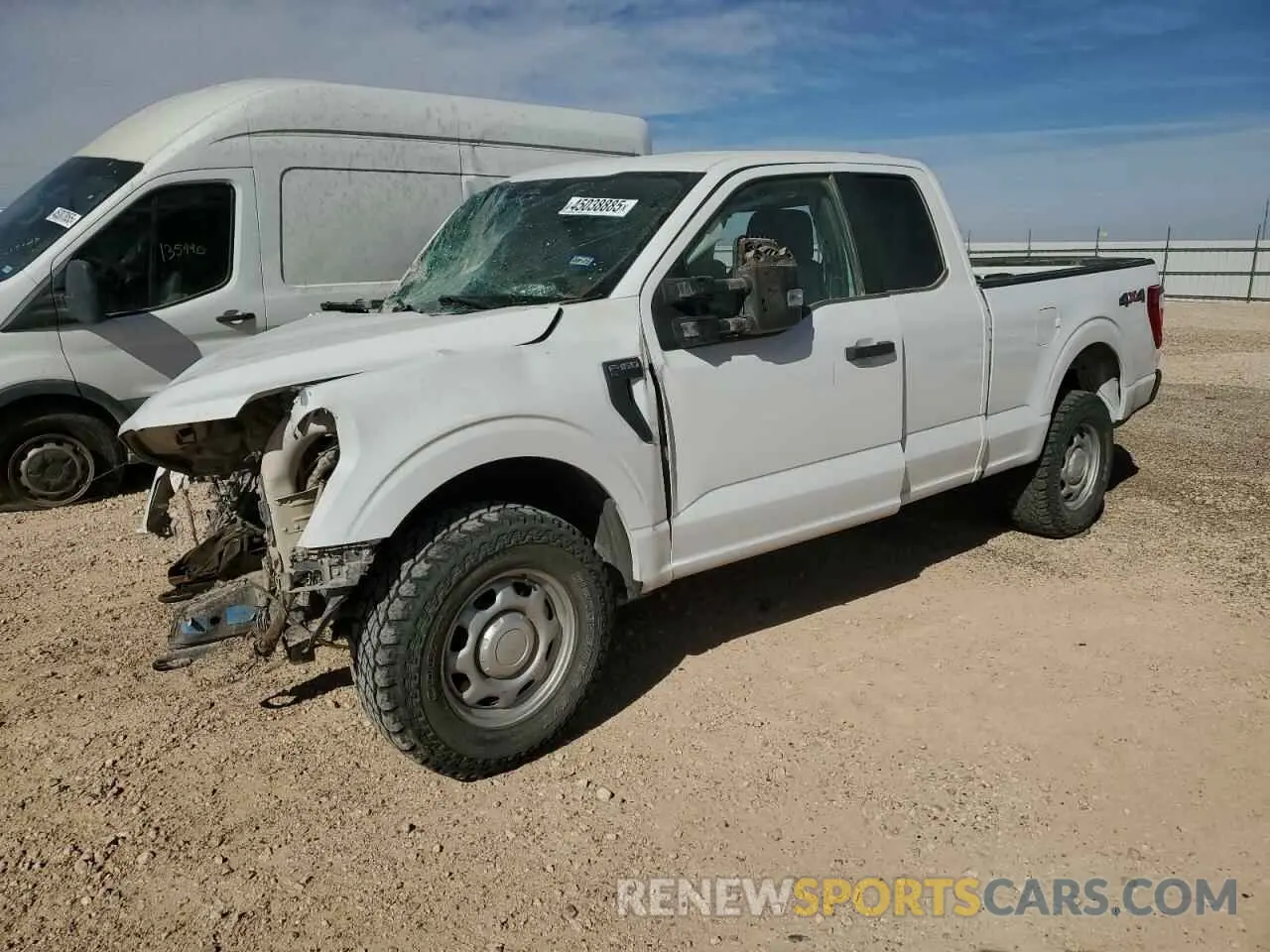 1 Photograph of a damaged car 1FTFX1E53NKE16829 FORD F-150 2022