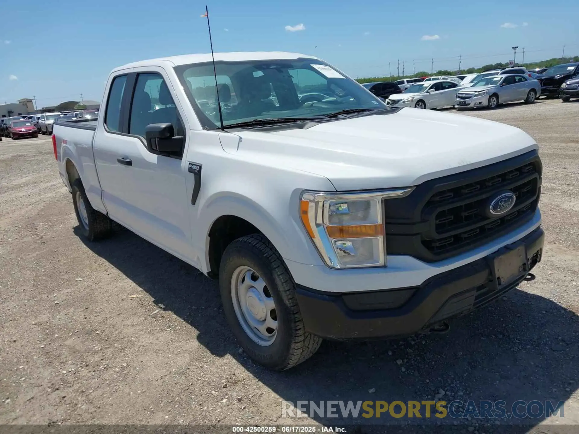 1 Photograph of a damaged car 1FTFX1E54NKD43888 FORD F-150 2022