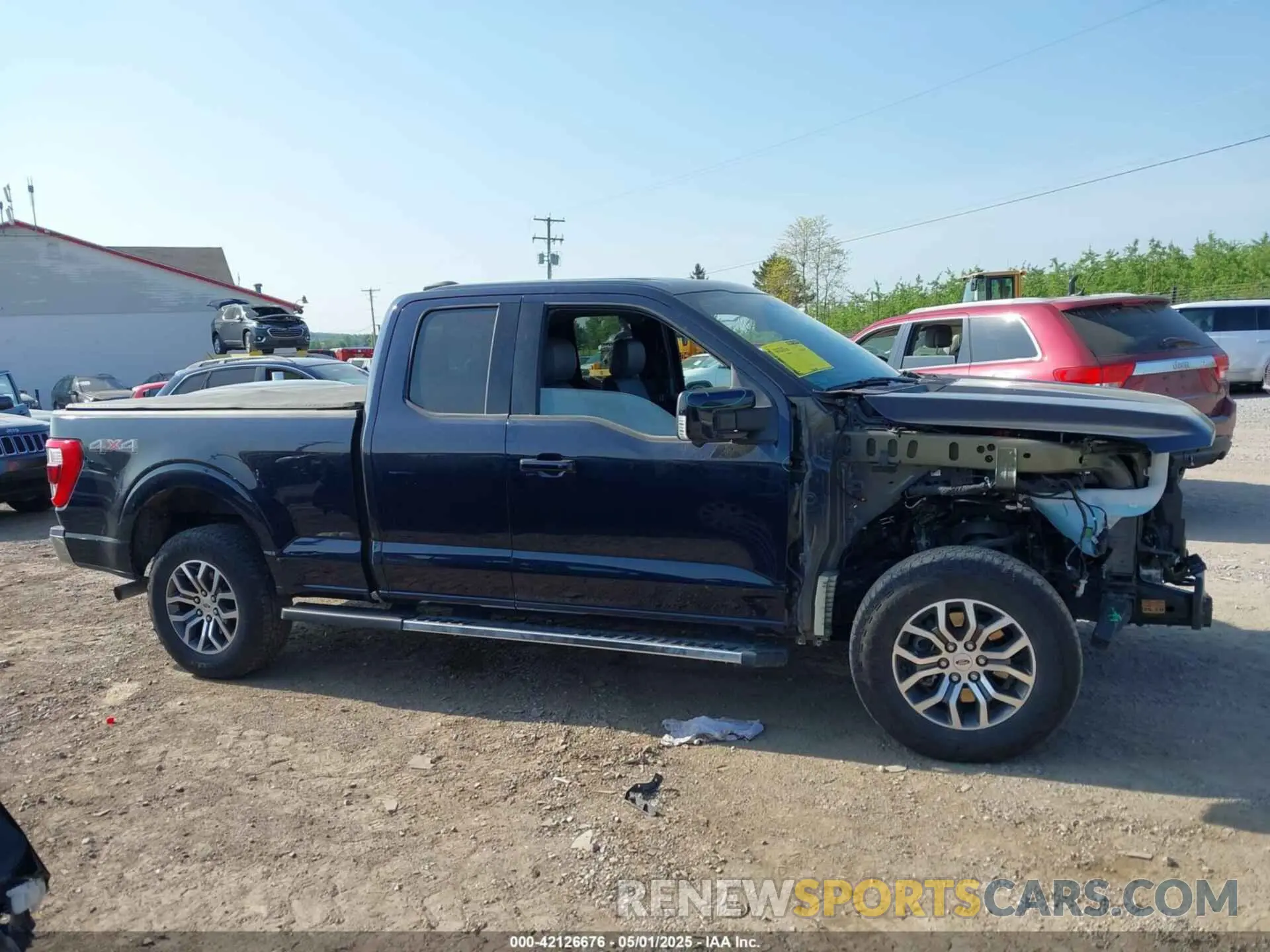 13 Photograph of a damaged car 1FTFX1E84NFA00176 FORD F-150 2022