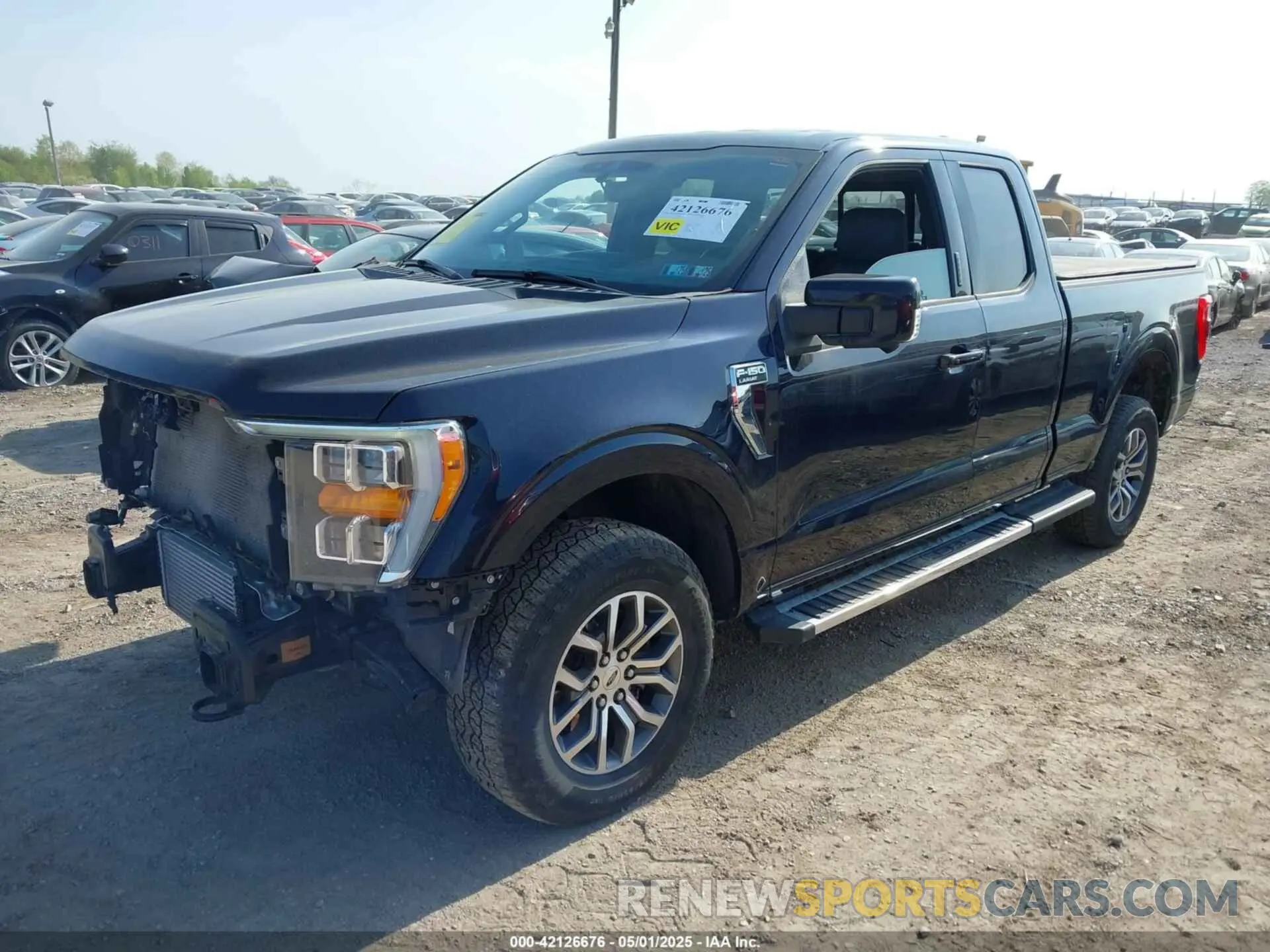 2 Photograph of a damaged car 1FTFX1E84NFA00176 FORD F-150 2022
