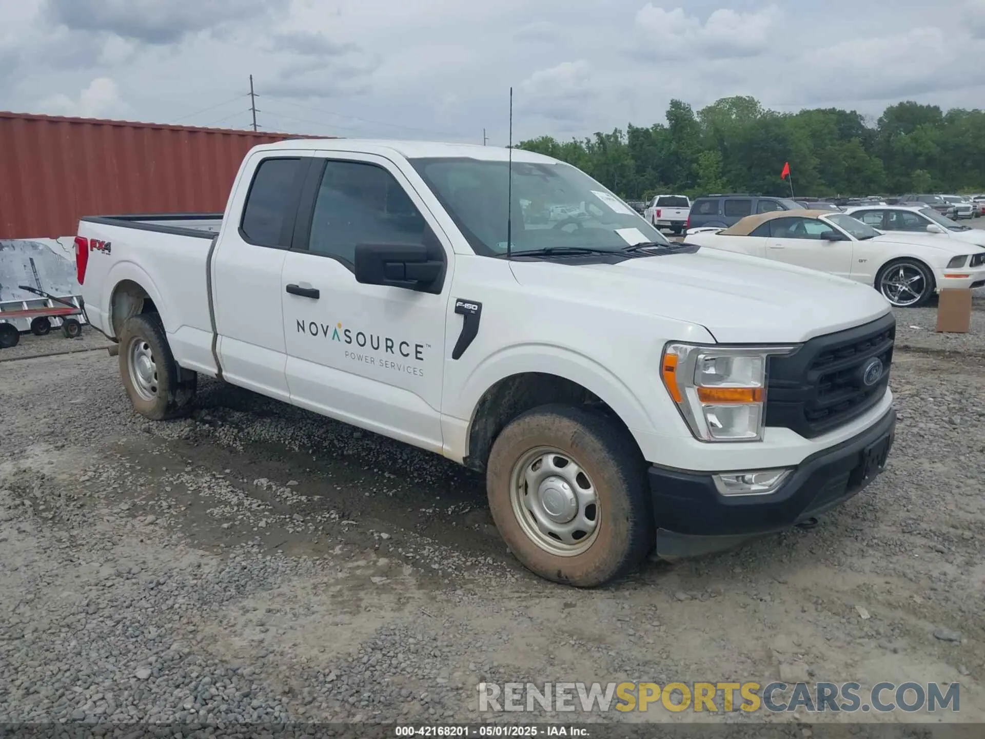 1 Photograph of a damaged car 1FTFX1E8XNKE11055 FORD F-150 2022