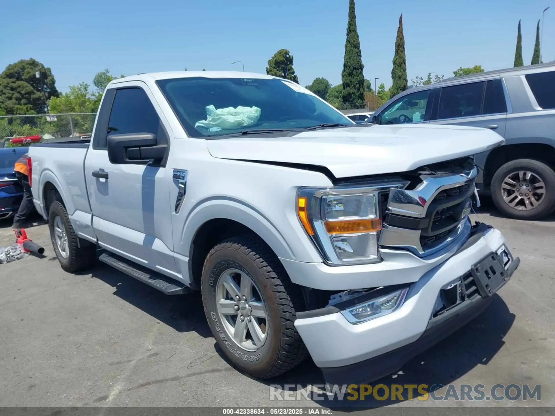 1 Photograph of a damaged car 1FTMF1C50NKE48070 FORD F-150 2022