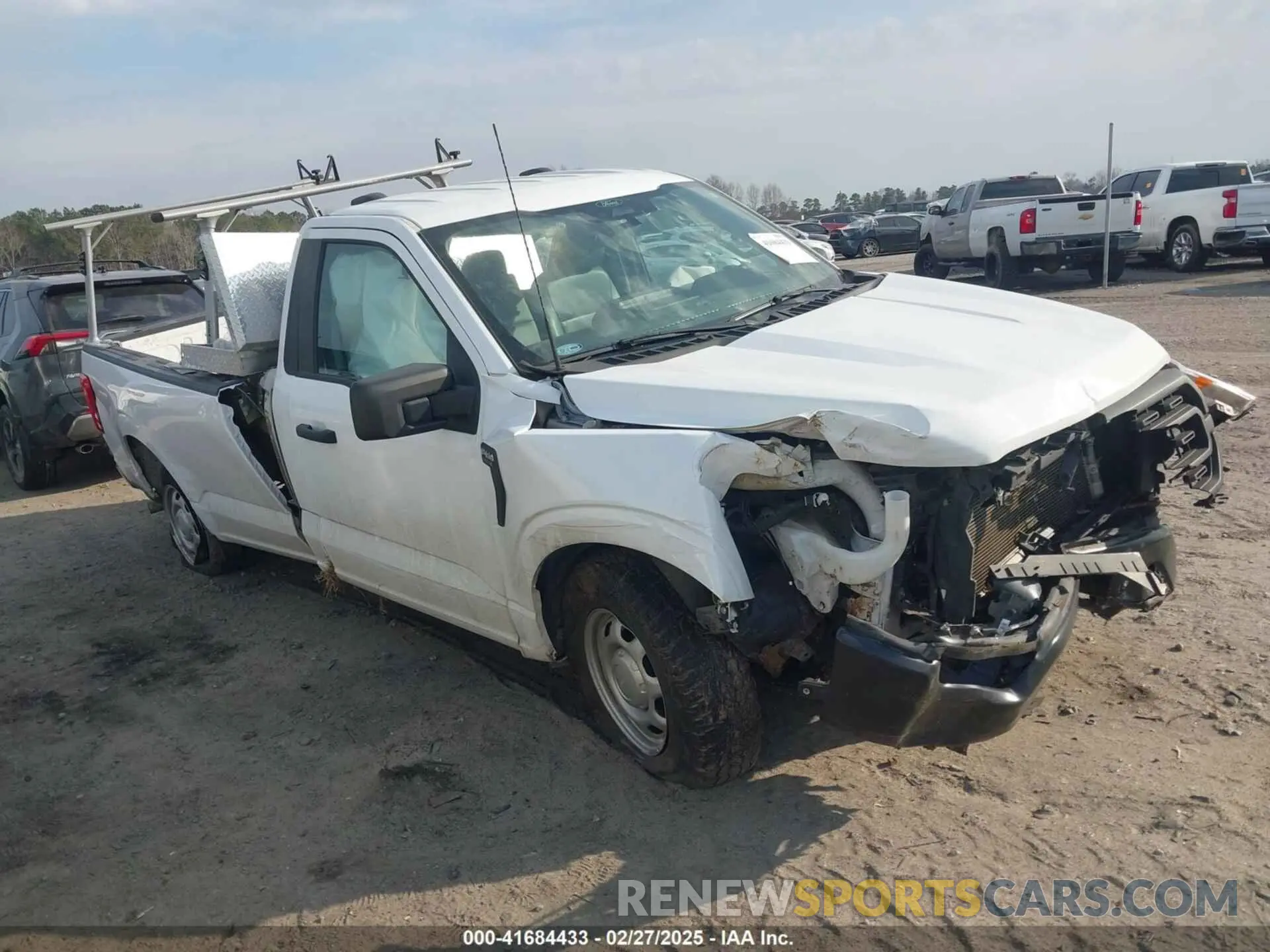 1 Photograph of a damaged car 1FTMF1CB2NKD95281 FORD F-150 2022
