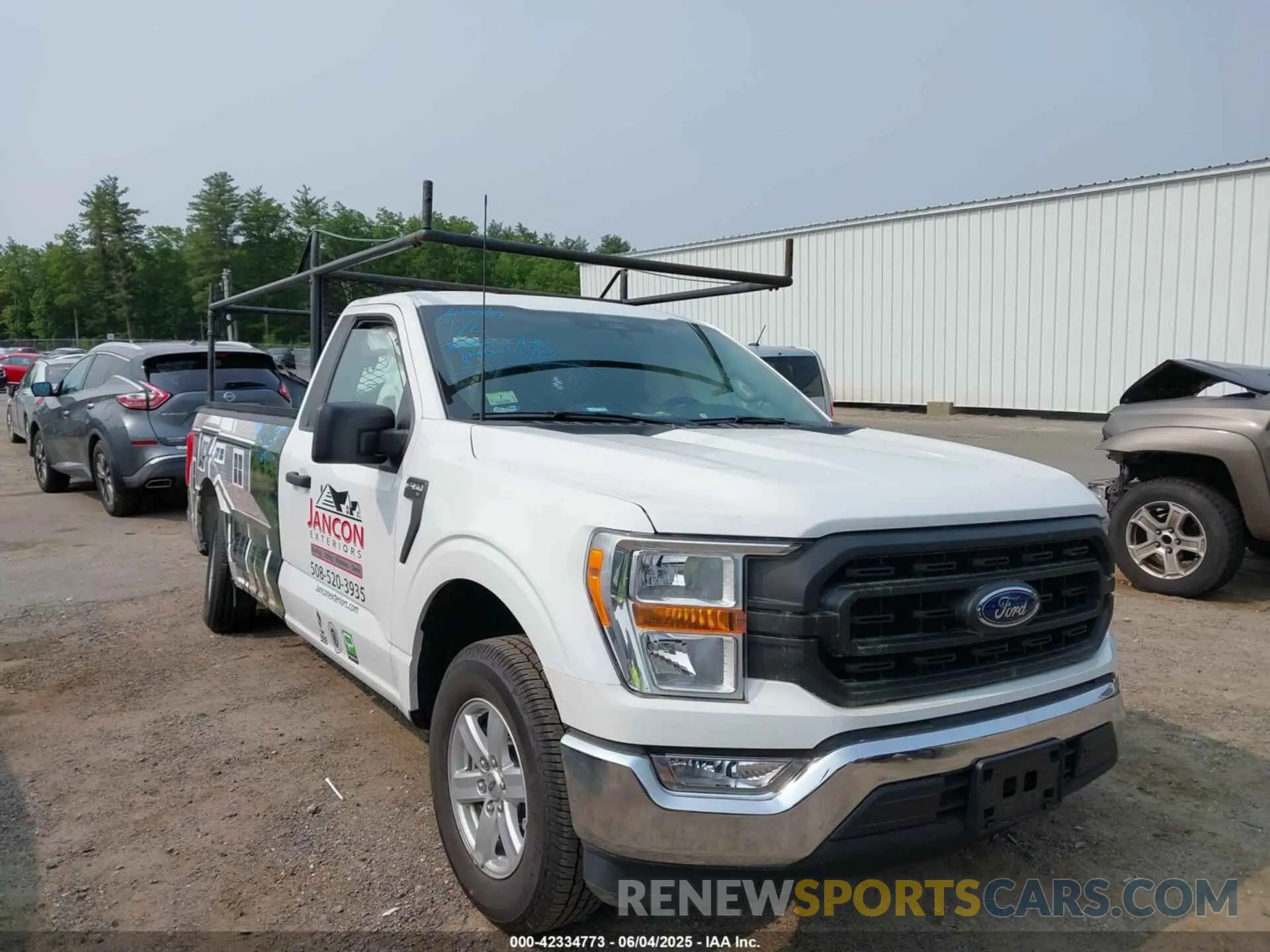 1 Photograph of a damaged car 1FTMF1CB4NKE00254 FORD F-150 2022