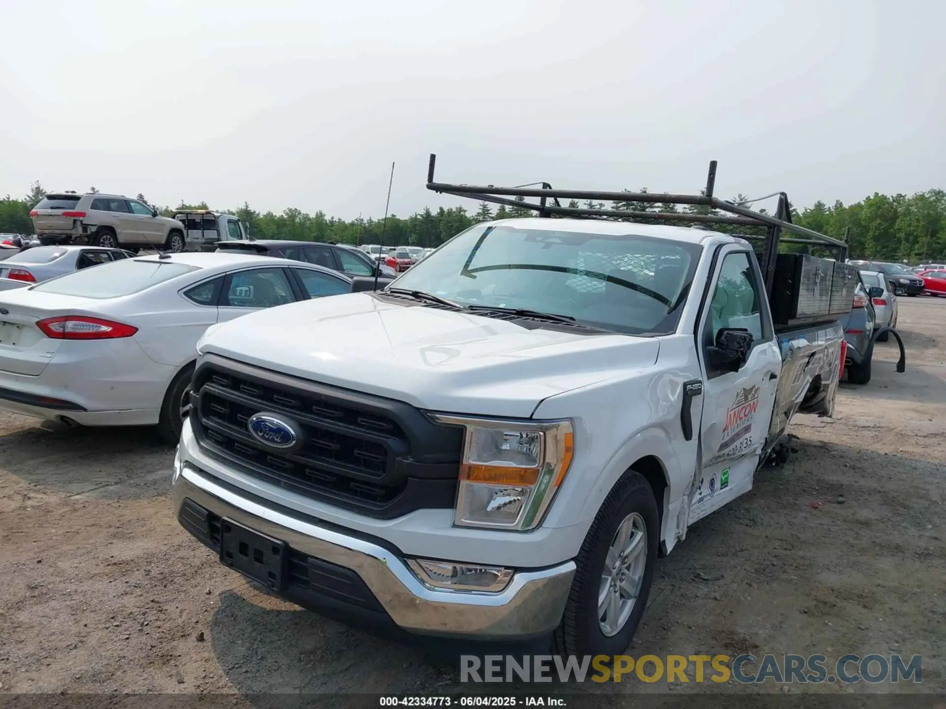 2 Photograph of a damaged car 1FTMF1CB4NKE00254 FORD F-150 2022