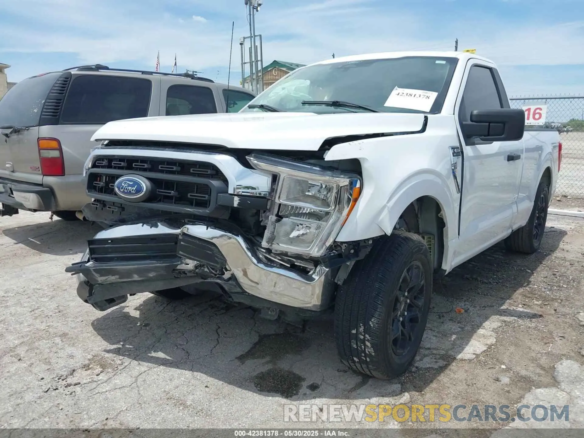 2 Photograph of a damaged car 1FTMF1E51NKE51718 FORD F-150 2022