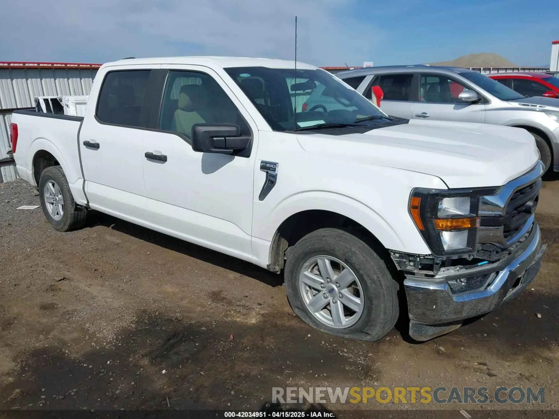 1 Photograph of a damaged car 1FTEW1C51PKE77973 FORD F-150 2023
