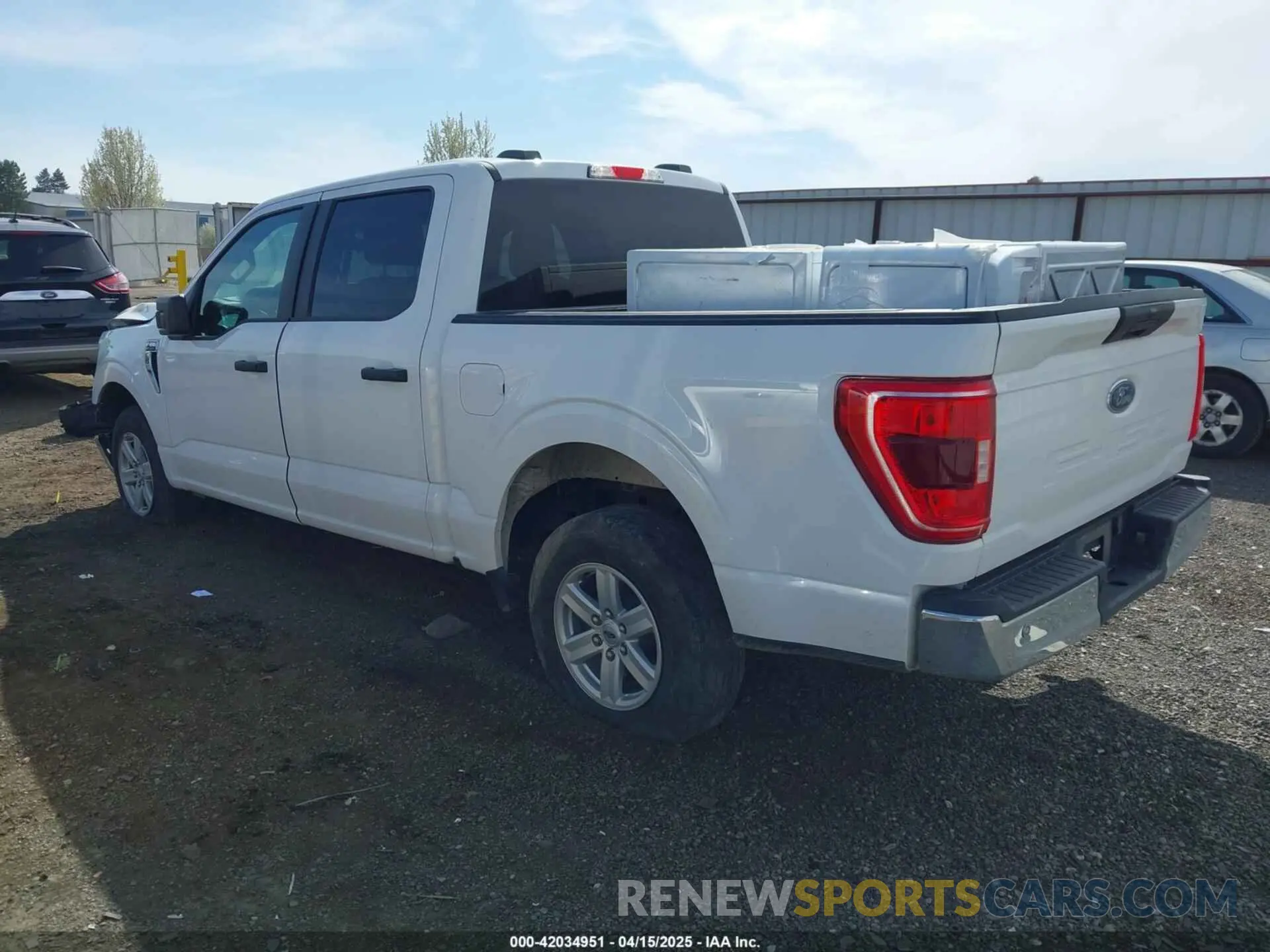 3 Photograph of a damaged car 1FTEW1C51PKE77973 FORD F-150 2023