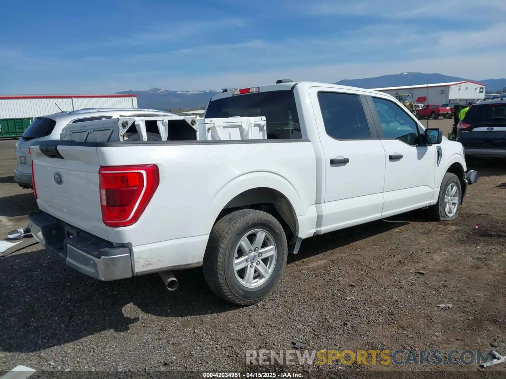 4 Photograph of a damaged car 1FTEW1C51PKE77973 FORD F-150 2023