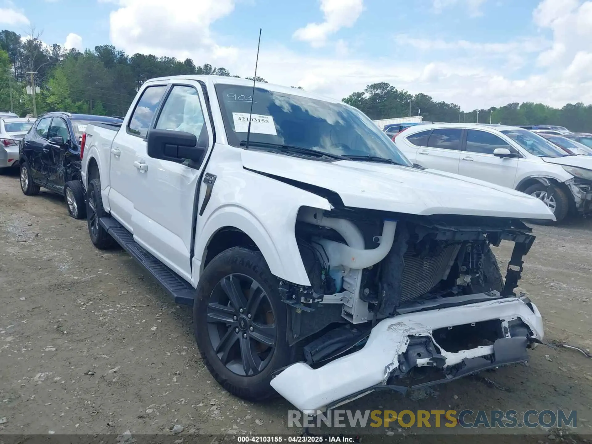 1 Photograph of a damaged car 1FTEW1C52PFC29031 FORD F-150 2023