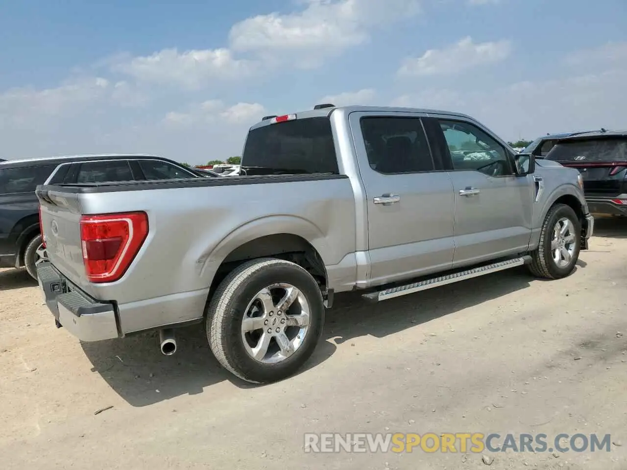 3 Photograph of a damaged car 1FTEW1C53PKE37782 FORD F-150 2023