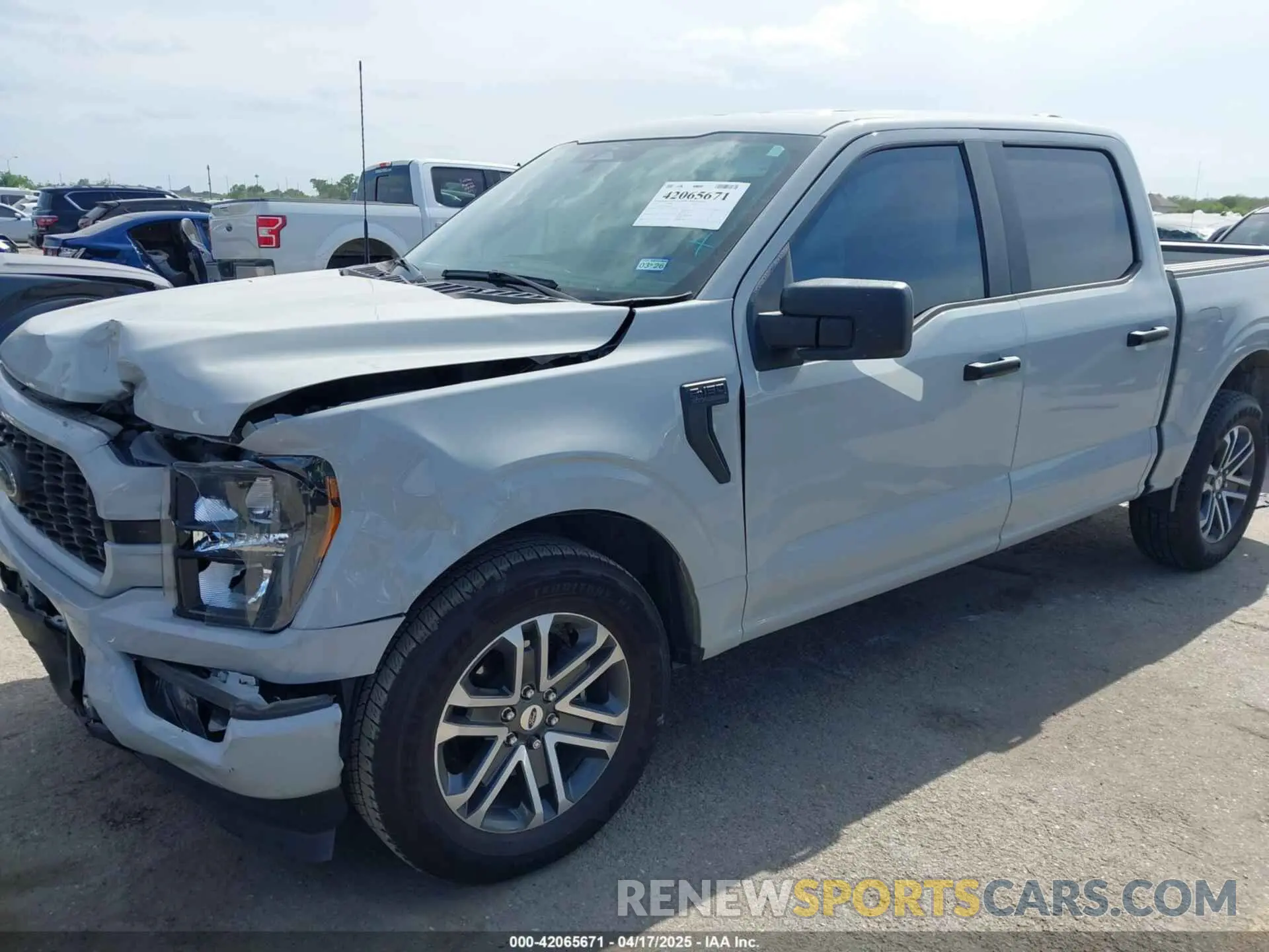 2 Photograph of a damaged car 1FTEW1C53PKG14282 FORD F-150 2023