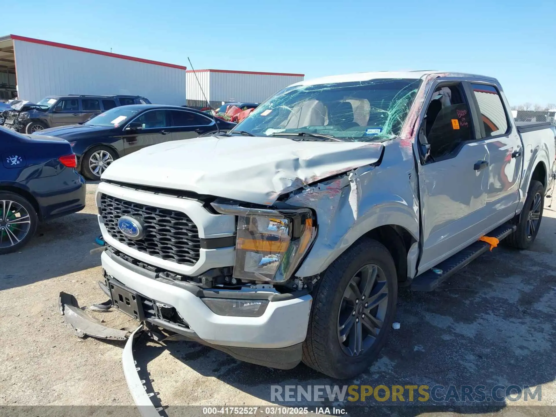 2 Photograph of a damaged car 1FTEW1C56PKE37212 FORD F-150 2023